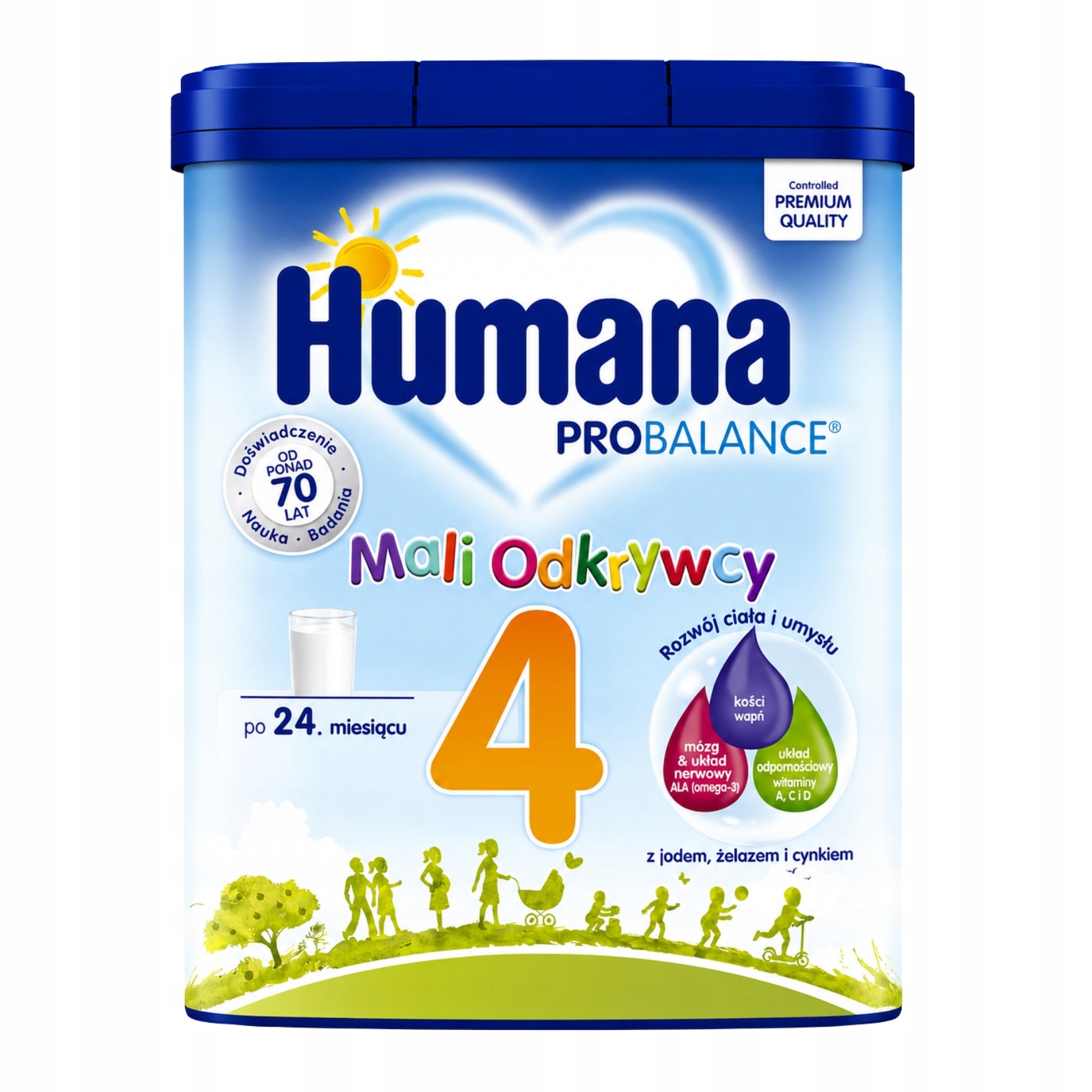 Milk next powder after 24 months Humana 4 Little Explorers 20 servings