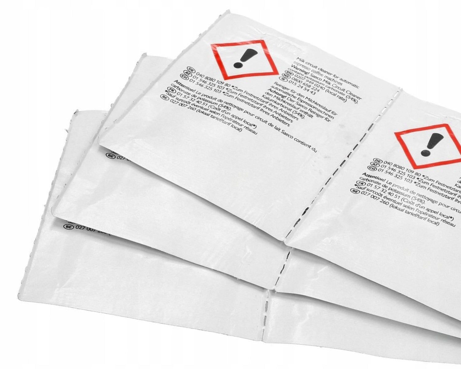 Milk system cleaner powder for circulation Saeco CA6705/60 Packaging status original