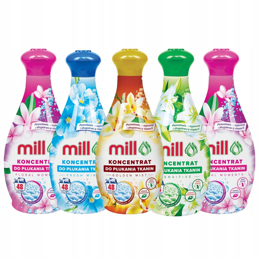 Mill Concentrate Fabric Rinsing Liquid Golden Mist Fresh Mix 6,5l