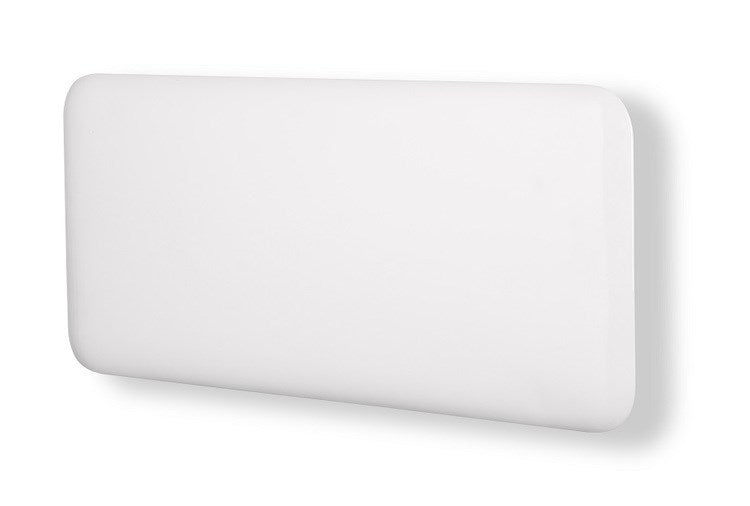 Mill oil-free wall heater 900 W, white, aluminium