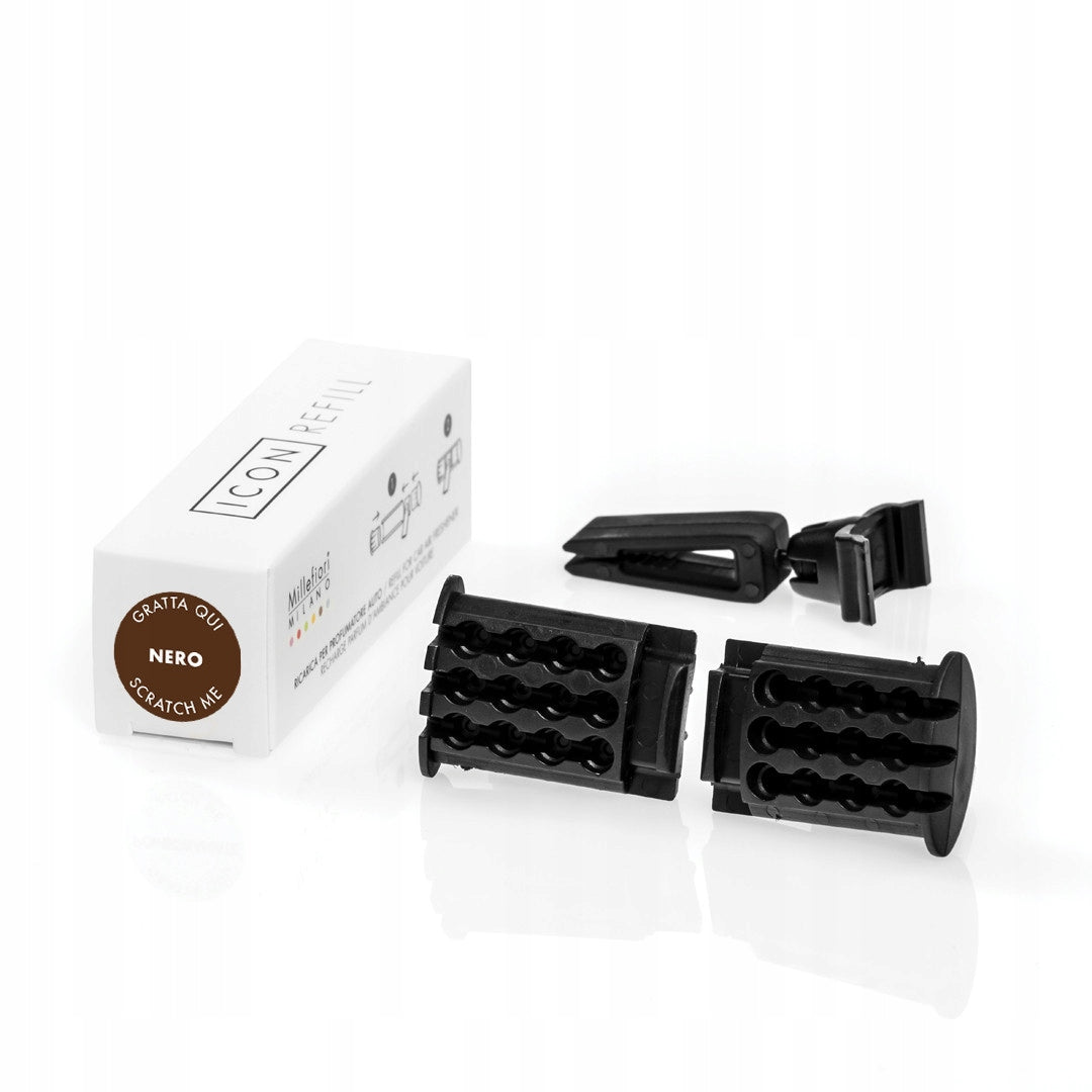 Millefiori Milano car icon NERO cartridge Kind to the air vent