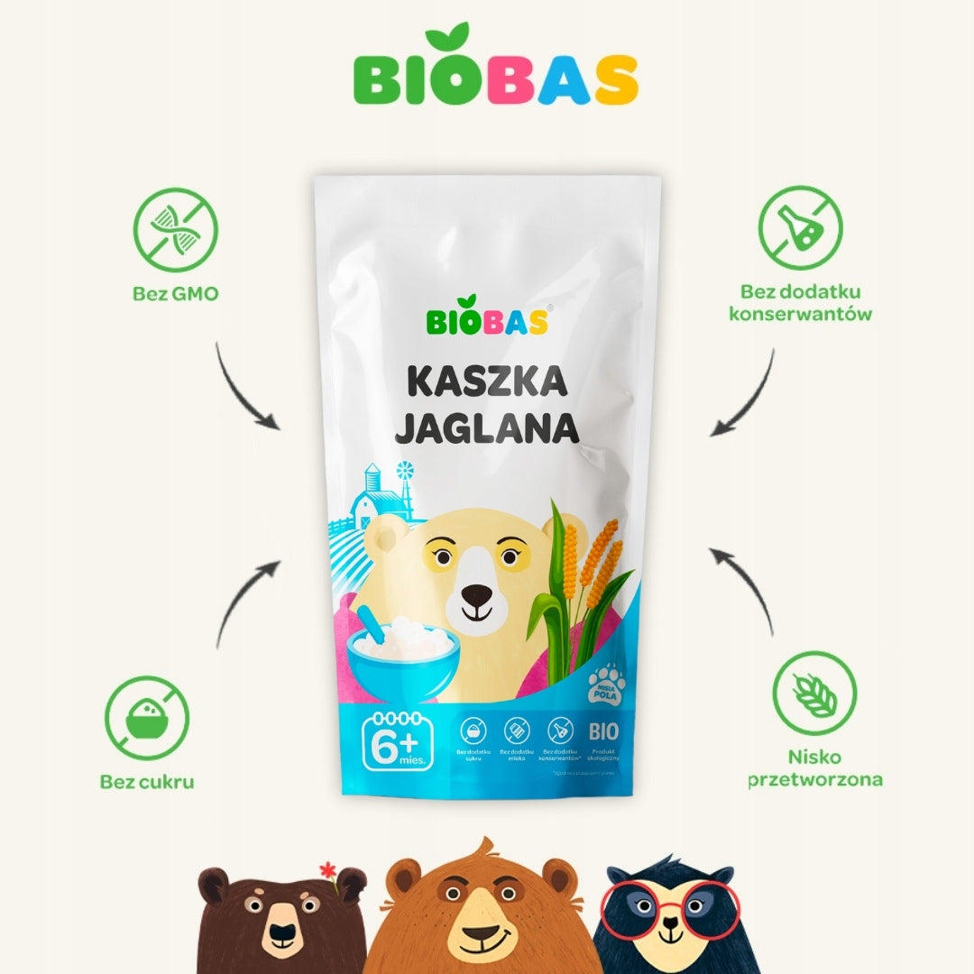 Millet Porridge BioBas / 200 g Brand BioBas