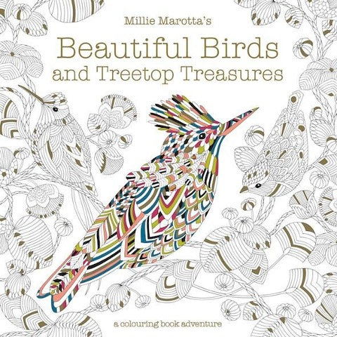 Millie Marotta's Beautiful Birds and Treetop Treasures: A colouring book adventure, Volume 5