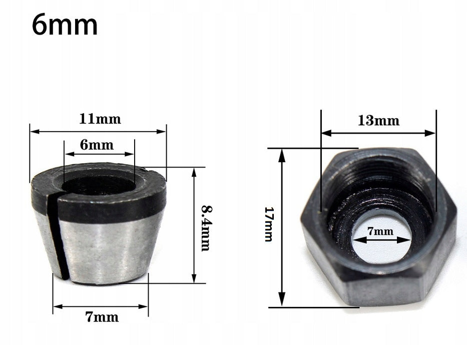 Milling Machine Bushing Machine With Nut 6Mm