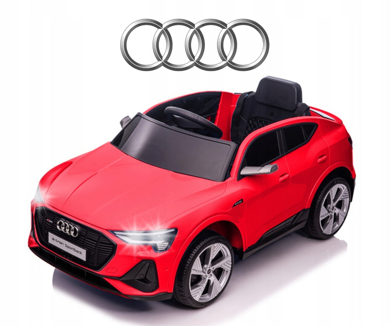 Milly Mally Children's battery car EVA Audi E-Tron Sportback 4x4 Maximum load 25 kg