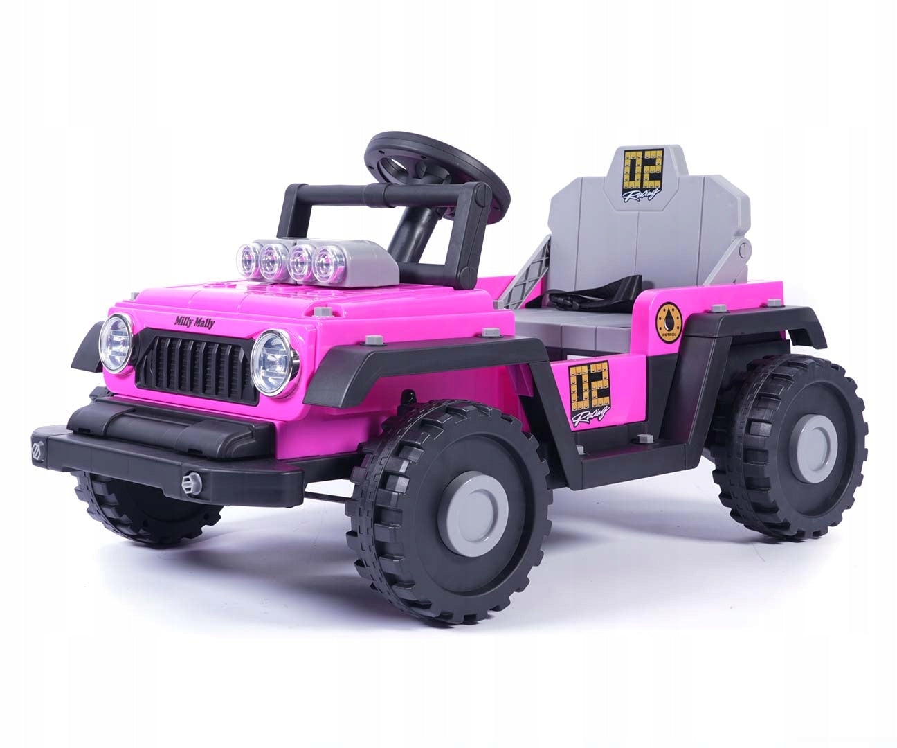 Milly Mally Prime 2in1 Pink Battery Vehicle Packaging status original