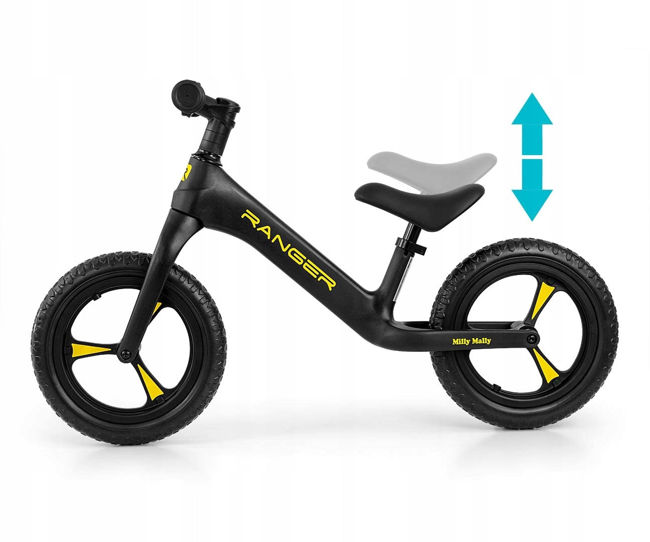 Milly bike for 2 3 year old Ranger BLACK 2+ Packaging status original