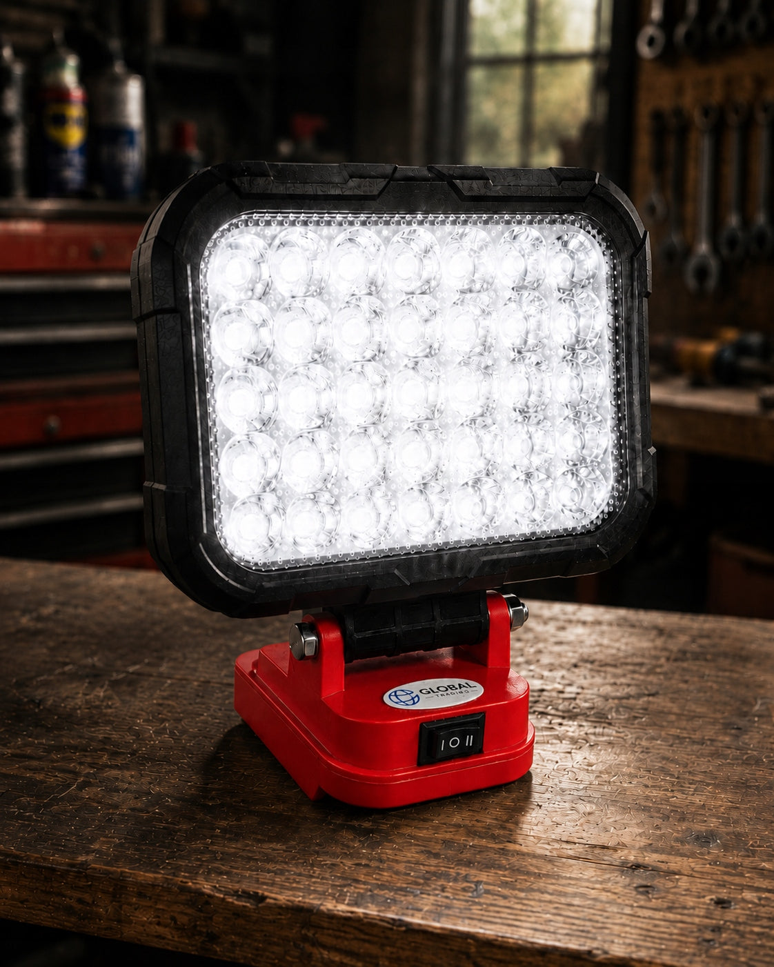 Milwaukee 18V M18 / 35LED Halogen Battery Operated Building Lamp