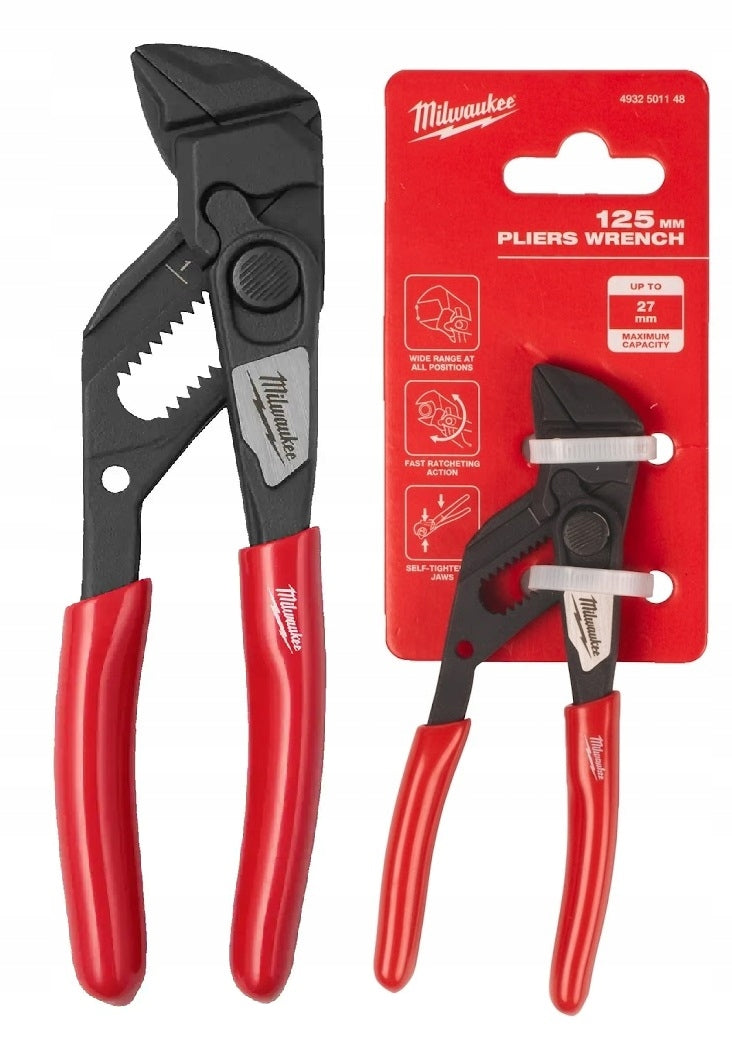 Milwaukee Adjustable pipe pliers for white mounting 125mm 4932501148