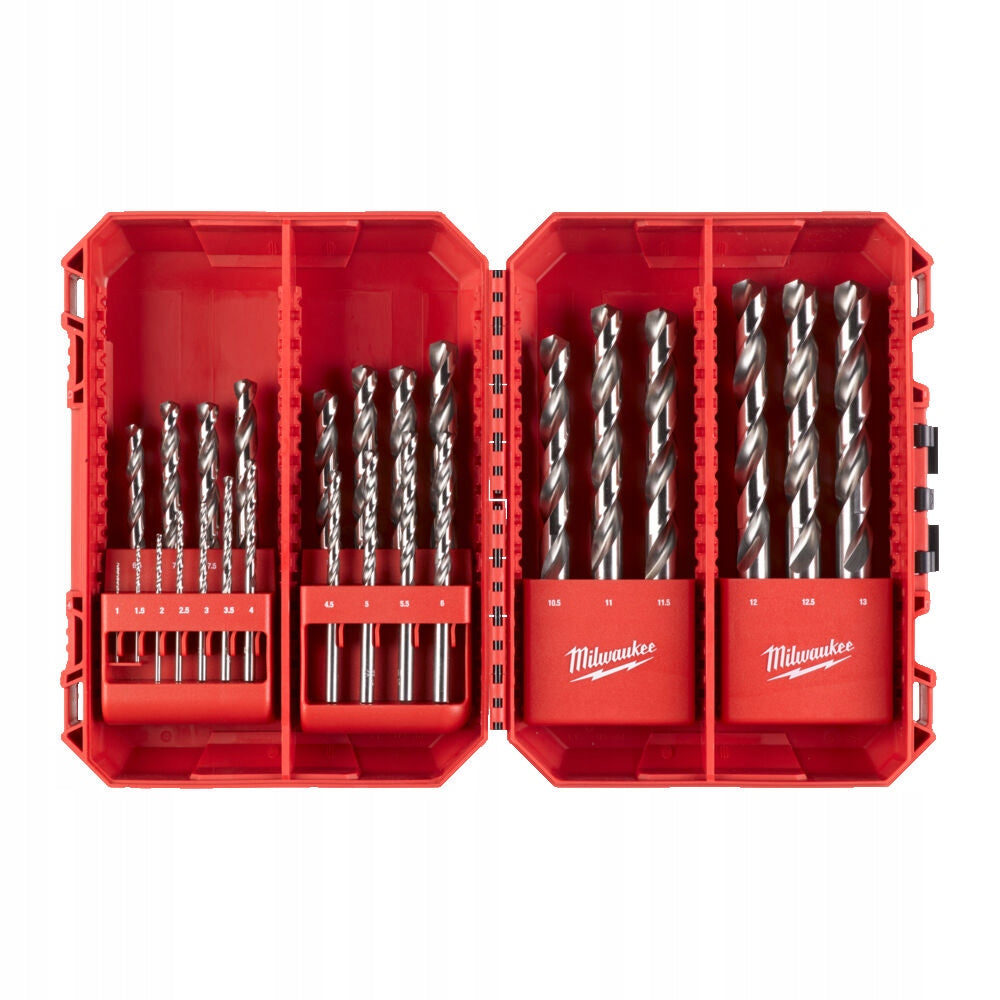 Milwaukee HSS G 25 Pieces Precision Durable Metal Drill Bit Set