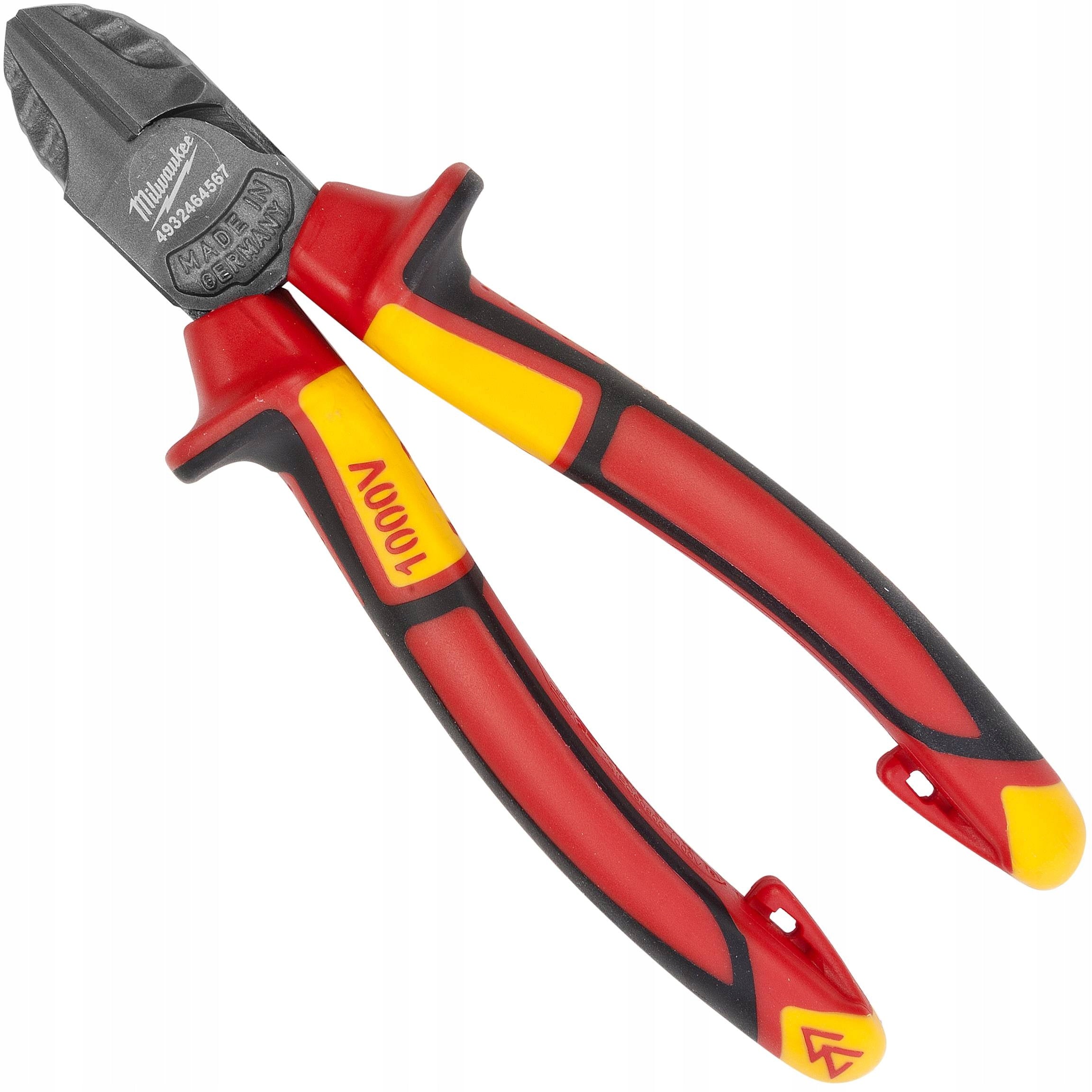 Milwaukee Pliers Insulated Cutters for Side Cutting VDE 160mm 1000V