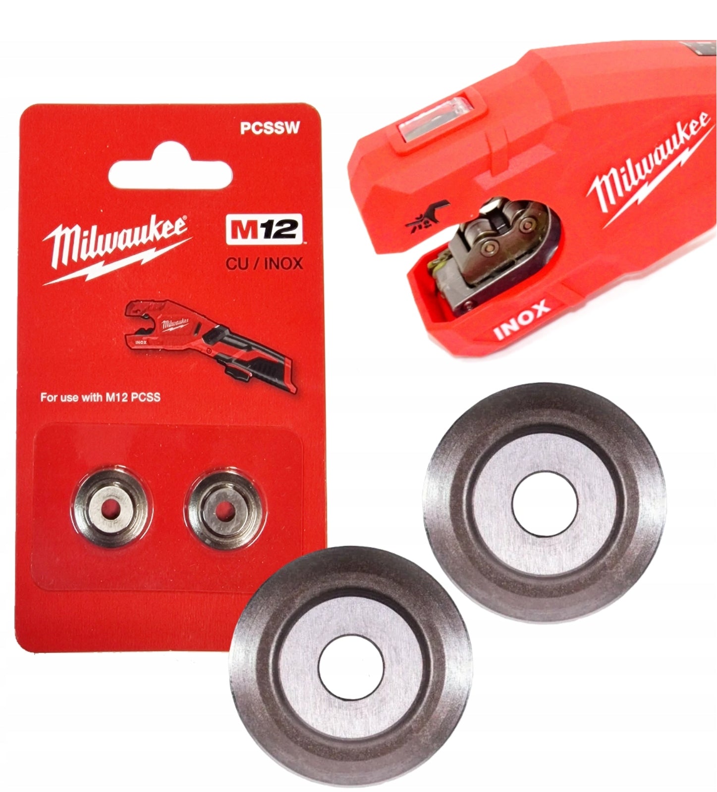 Milwaukee Replacement blades for M12 PCSS 4932479243 pipe cutters