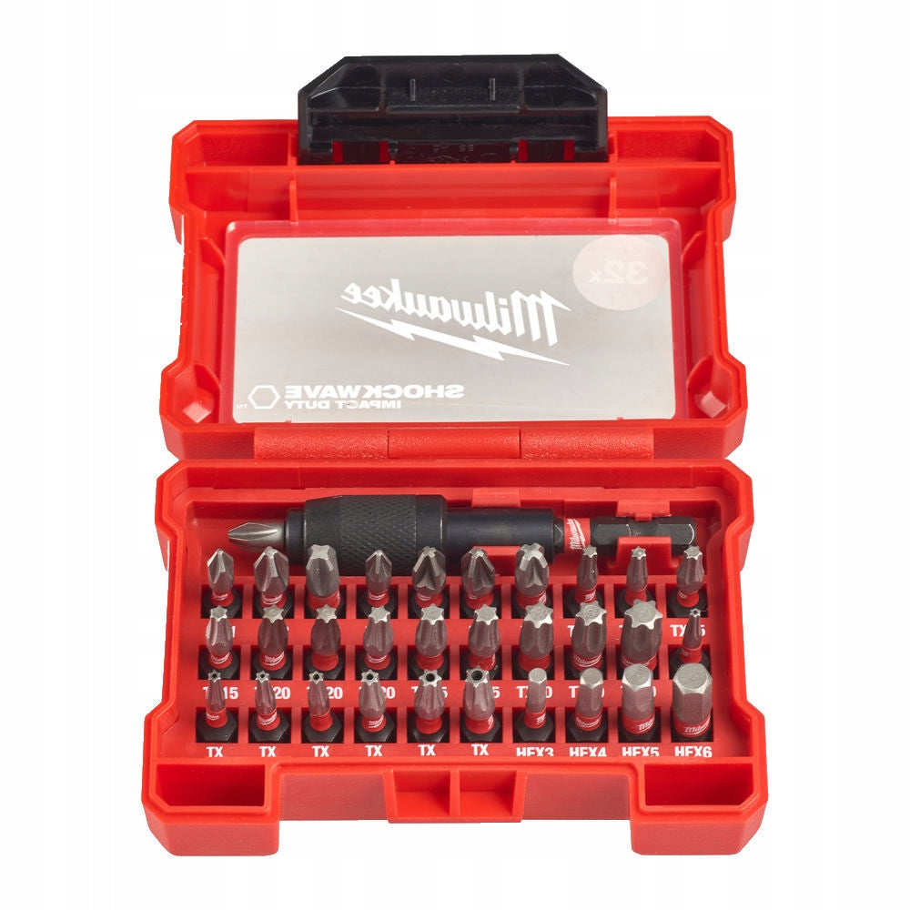 Milwaukee Shockwave Impact Bit Set 32 ​​pcs 4932464240 Brand Milwaukee