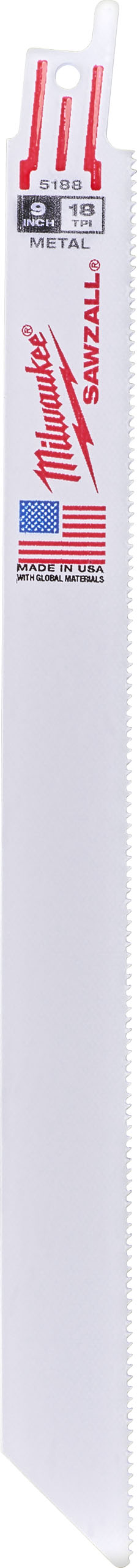 Milwaukee saw blade metal stainless steel 230mm 18z/inch 1 pc Brand Milwaukee