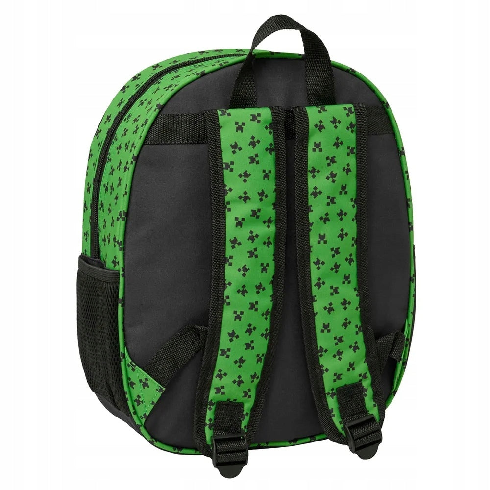Minecraft 3D Children's School Backpack for Preschooler Official Collection Packaging status original
