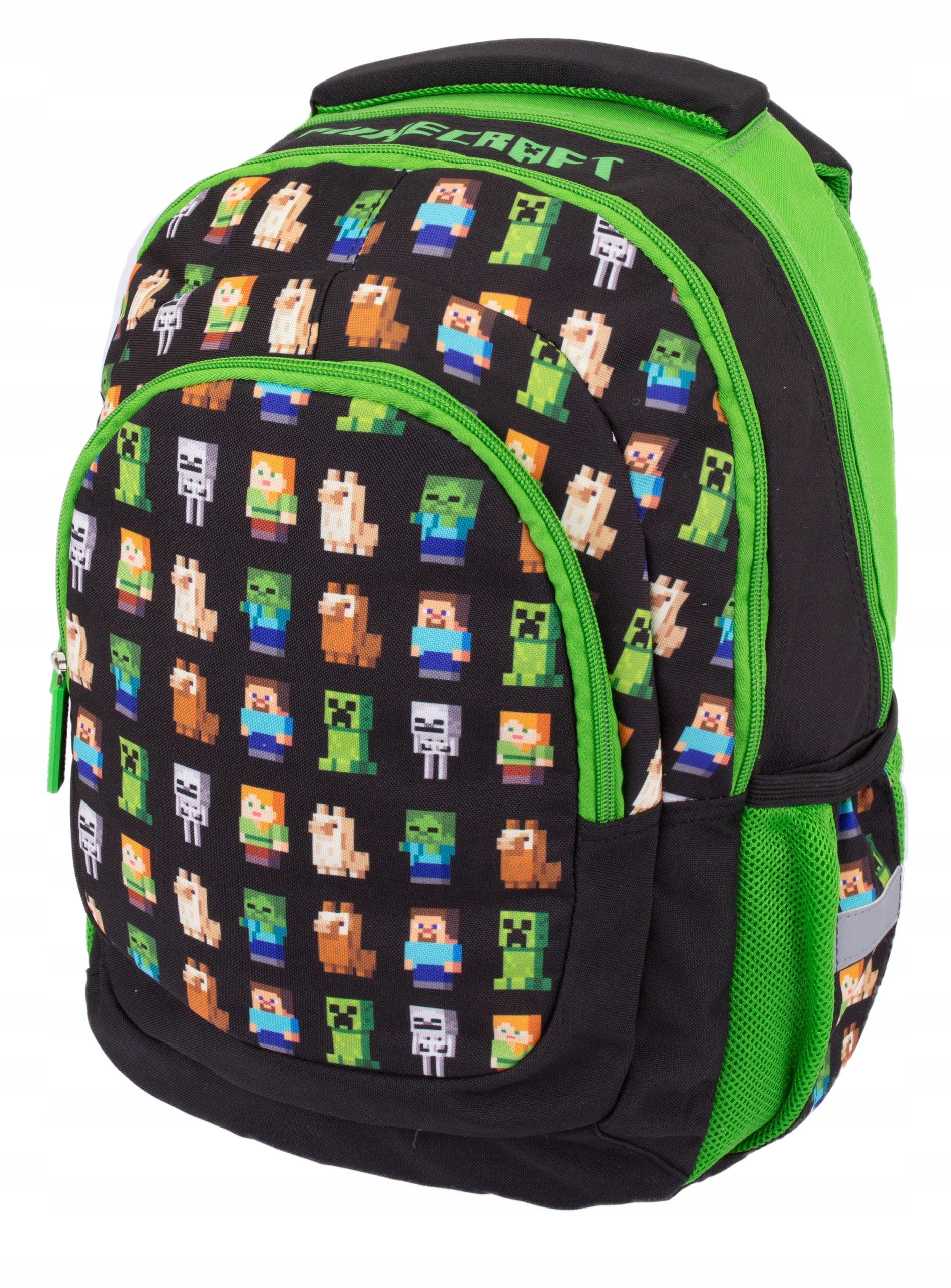 Minecraft Astra 24L Multi-Chamber School Backpack