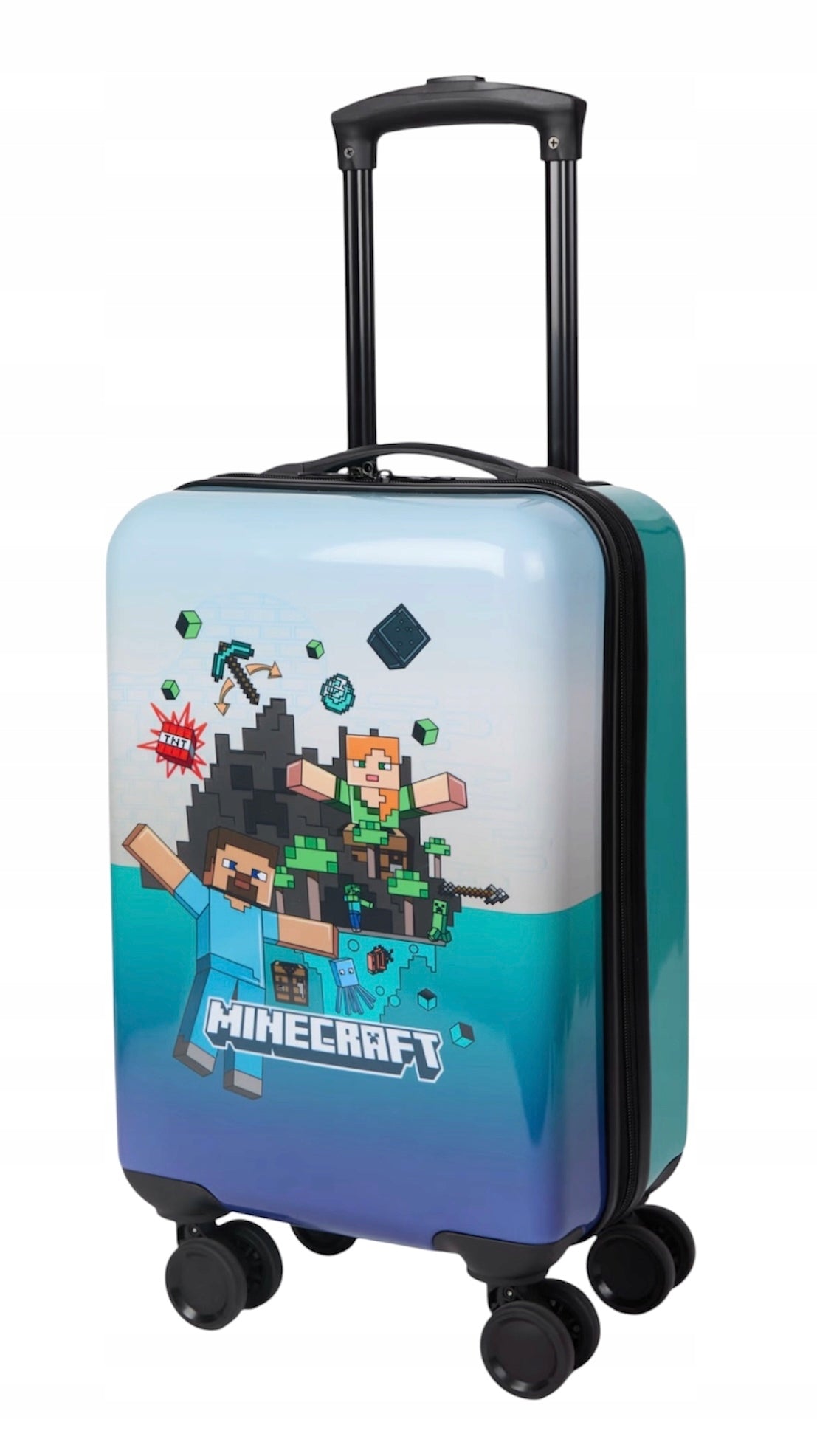 Minecraft Cabin Suitcase 24l 50x29x19