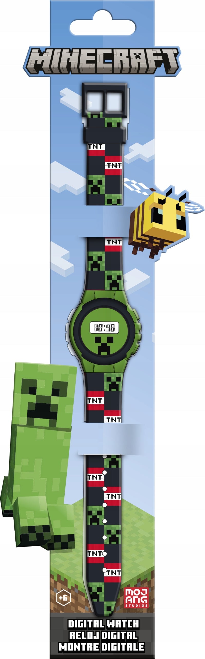 Minecraft Children's Digital Wristwatch for Children Brand Kids Euroswan