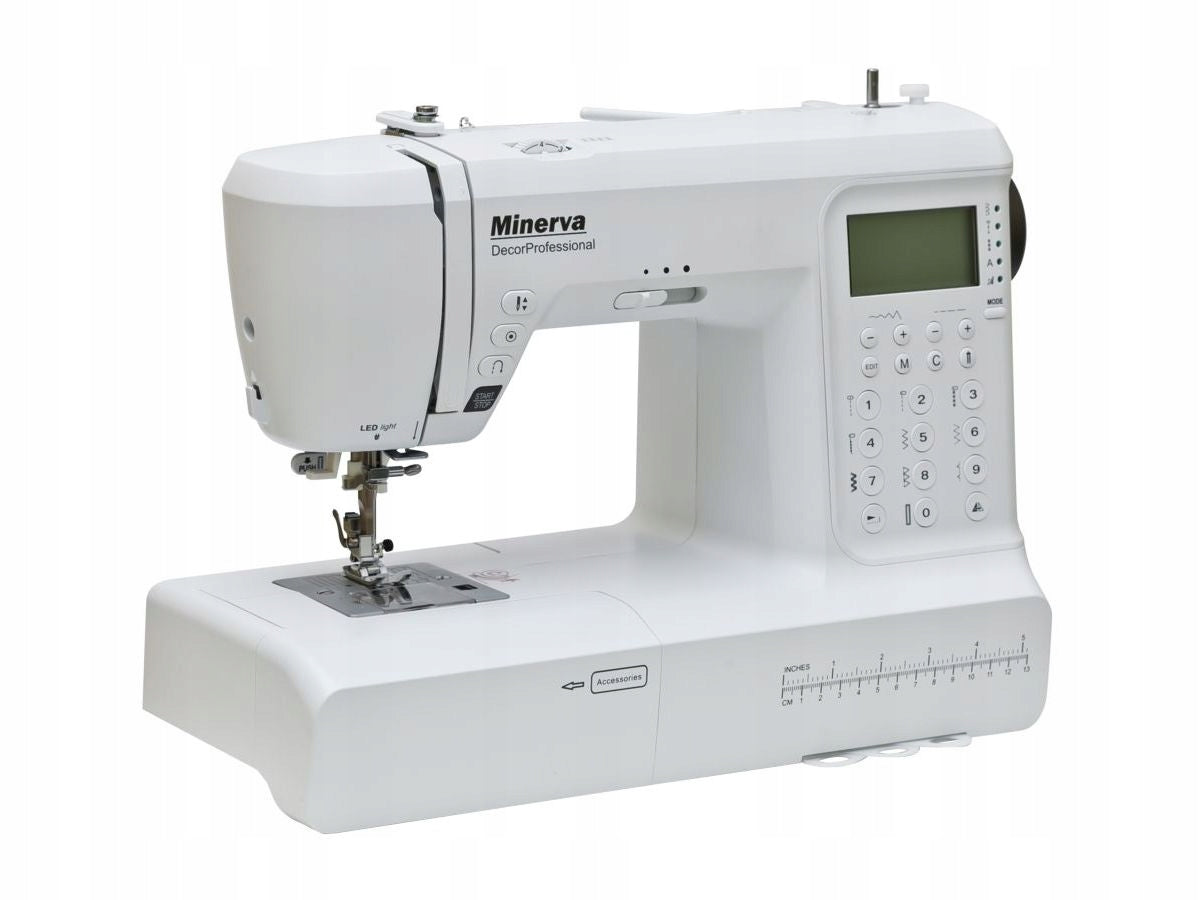 Minerva DecorProfessional computer sewing machine 400 stitches Packaging status original