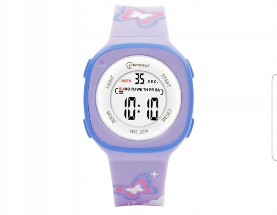 Mingrui MR2207LK Kids Digital Watch, Pink
