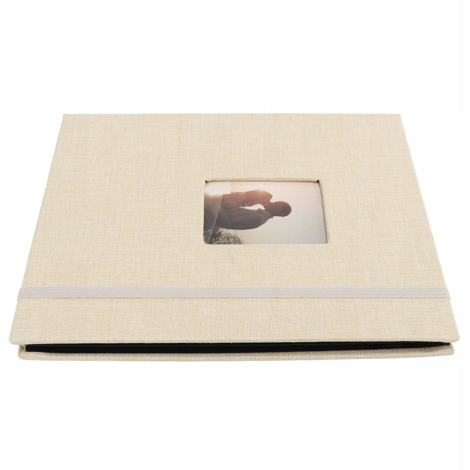 Mini 3in photo album Cotton Hemp Wheven Shell 208 Pocket RP