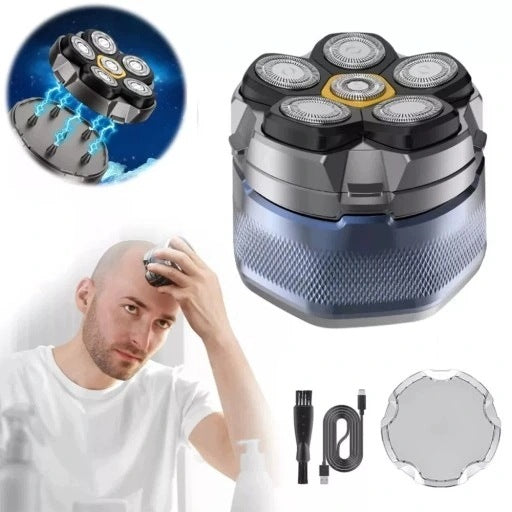 Mini 6D Shaver Men's Trimmer Shaving Machine for Beard Hair Head