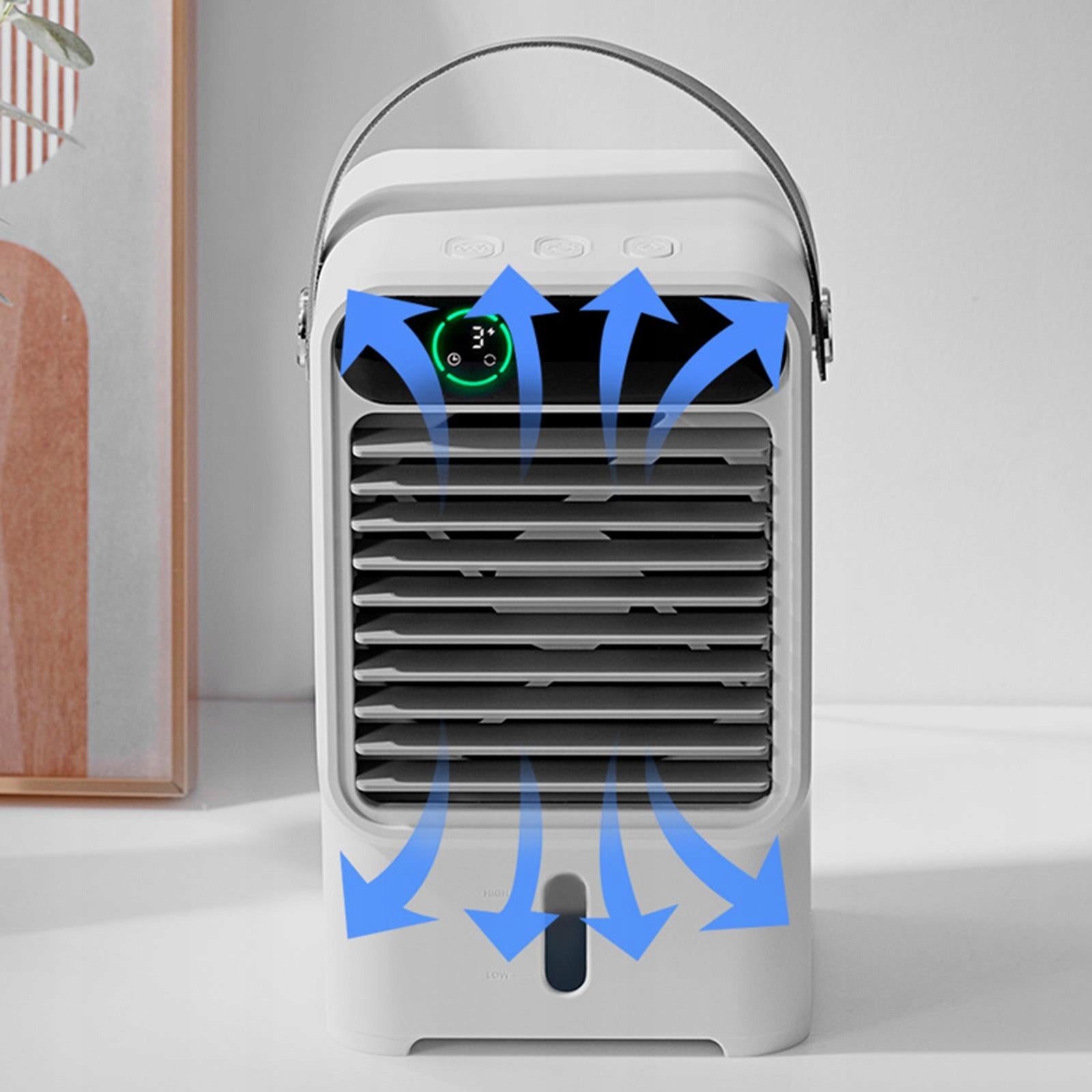 Mini Air Conditioner Desktop Cooling 500ml Timer Model Mini Desktop Osobista chłodnica powietrza