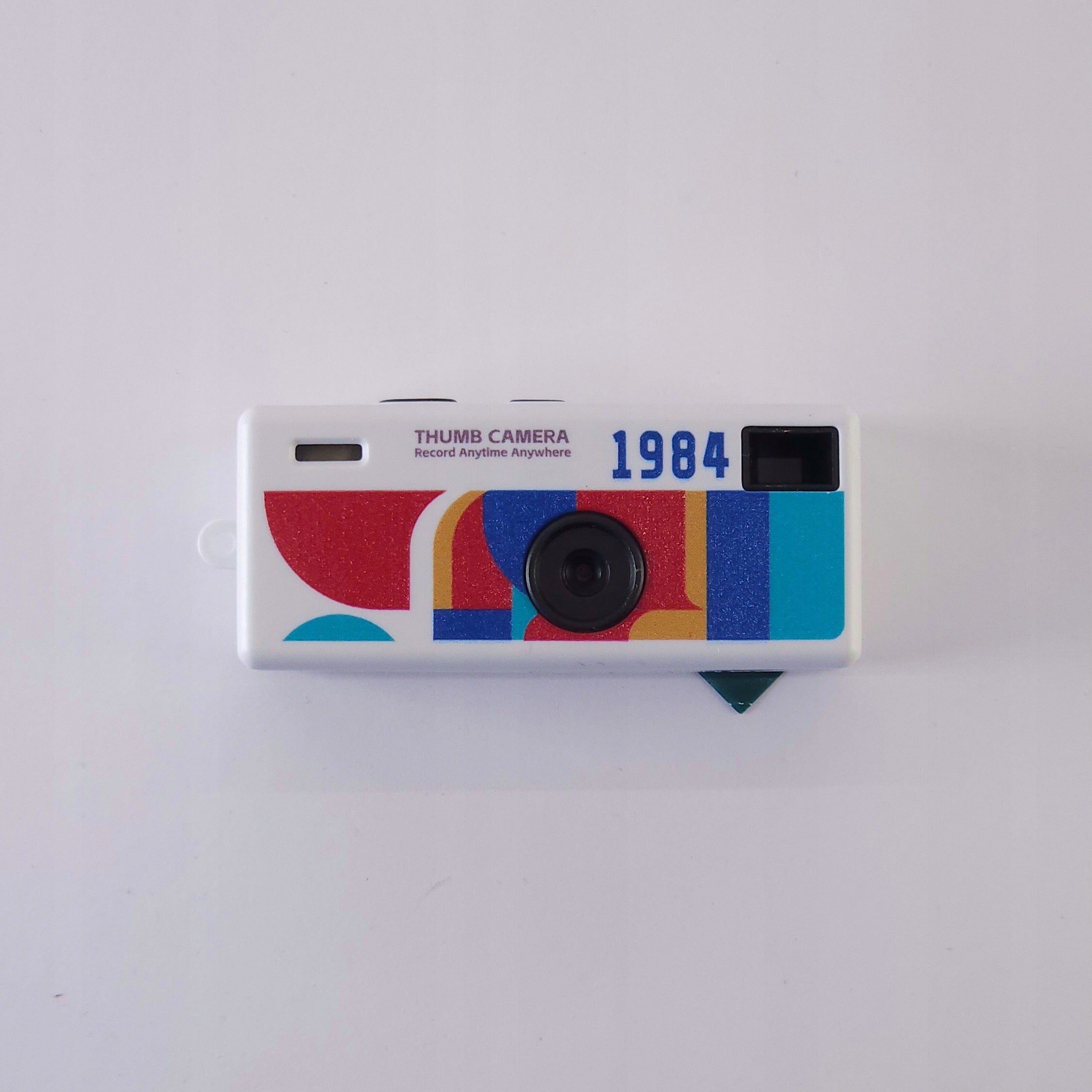 Mini Aparat Cyfrowy G6 THUMB CAMERA RETRO HD 1984 Brelok Keychain Biały Brand no brand