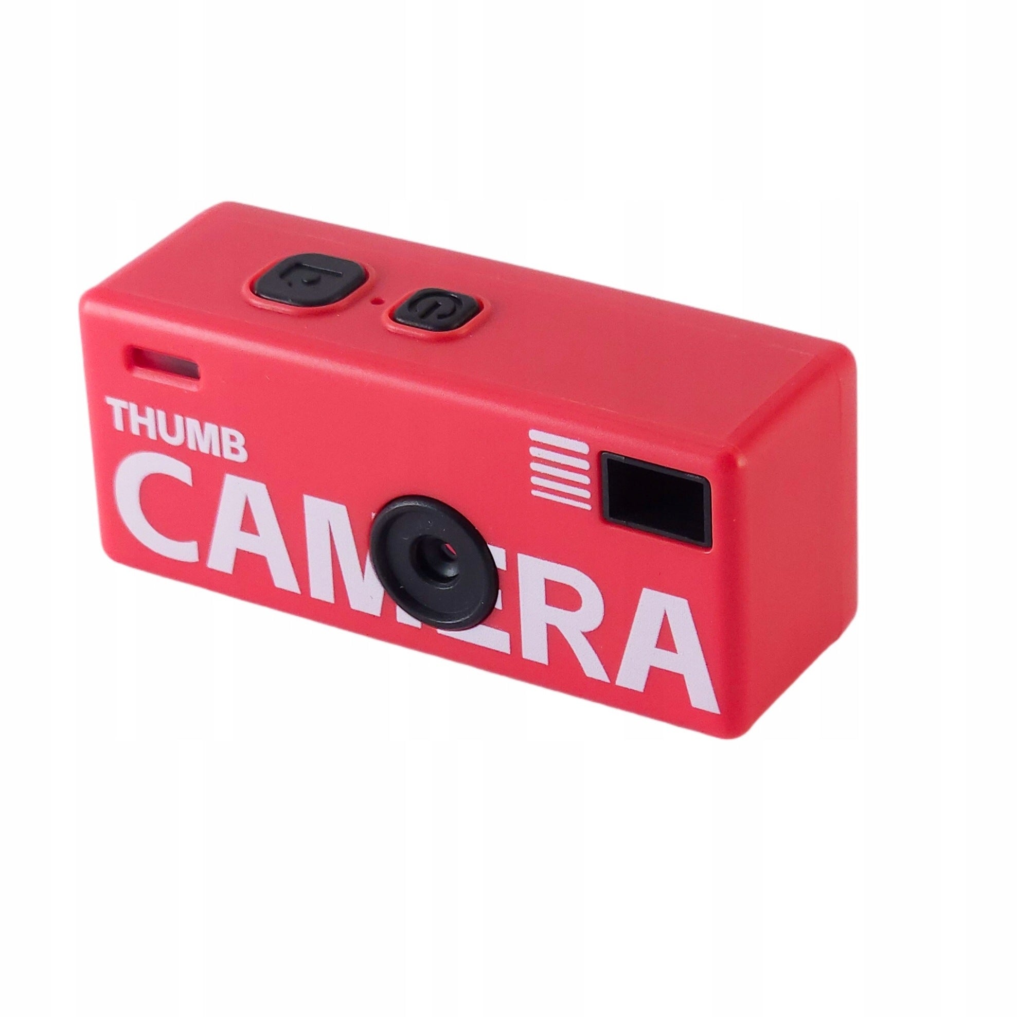 Mini Aparat Cyfrowy G6 THUMB CAMERA RETRO HD 1984 Brelok Keychain Czerwony