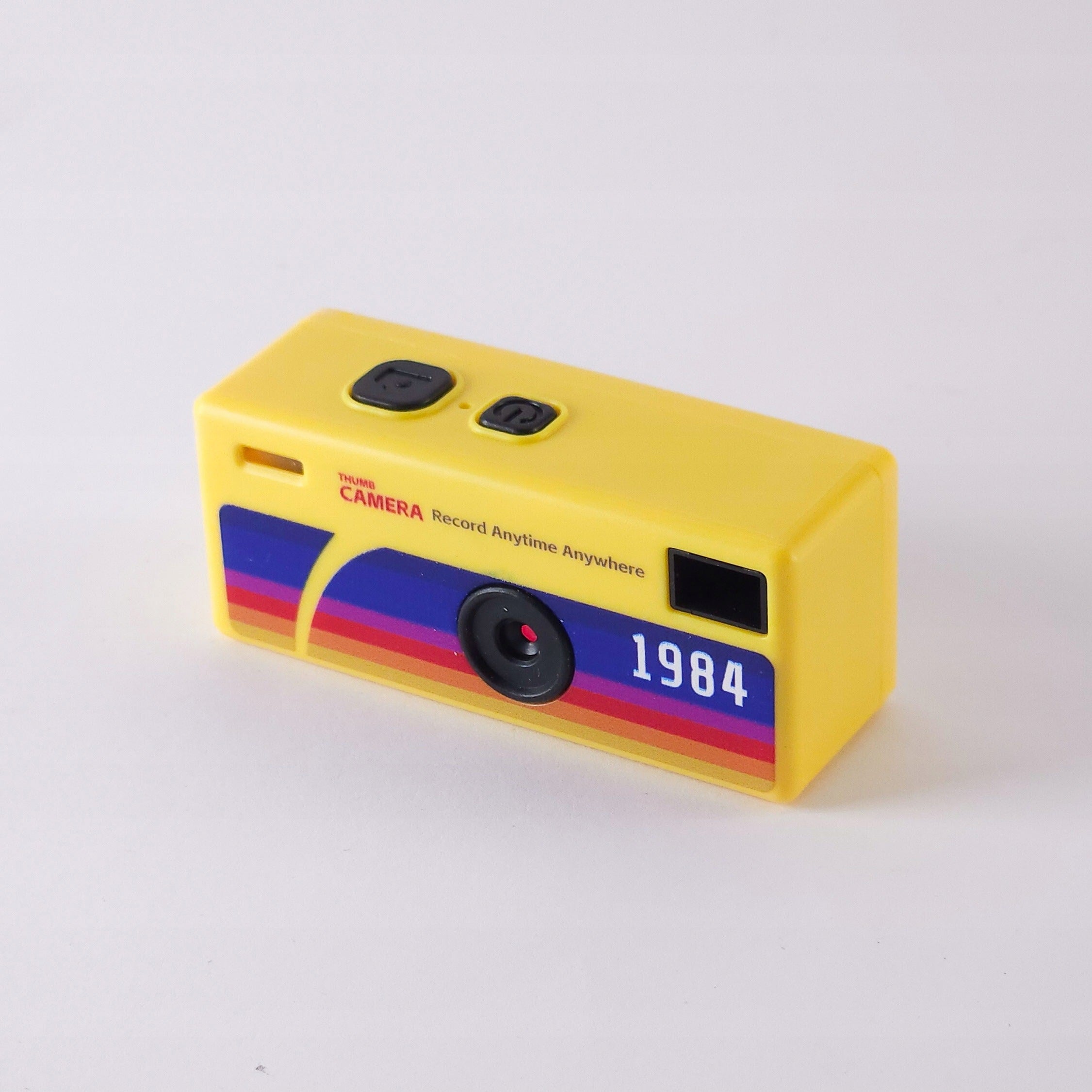 Mini Aparat Cyfrowy G6 THUMB CAMERA RETRO HD 1984 Brelok Keychain Żółty Packaging status original