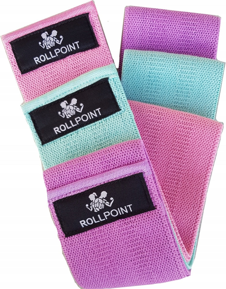Mini BAND Exercise Rubbers HIP BAND Resistance Rubbers! Brand Rollpoint