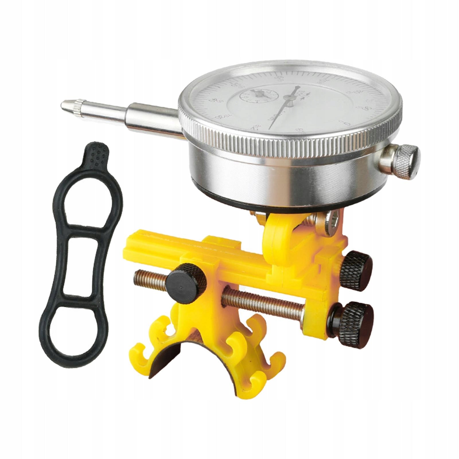 Mini Bike Wheel Truing Stand Yellow With Gauge For multifunctional