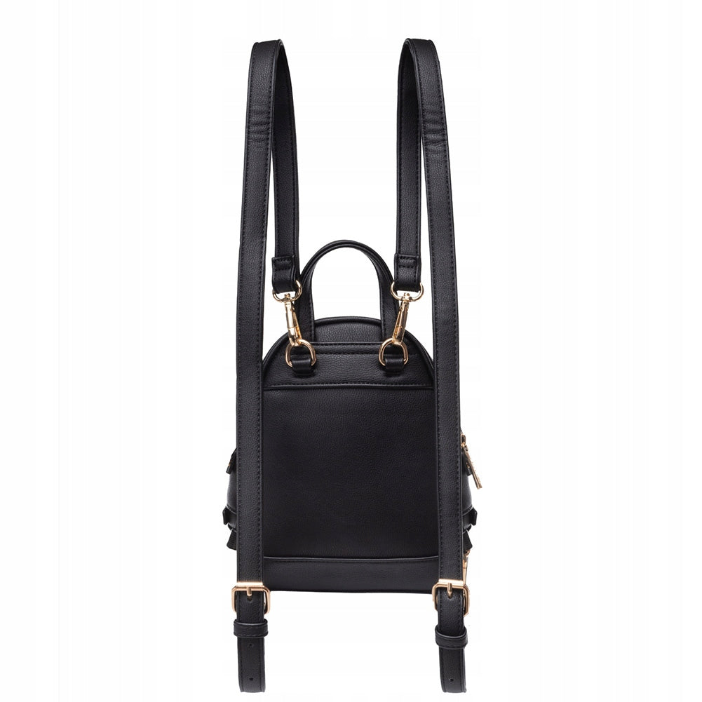 Mini Black Elegant Women's City Backpack Puccini Comfortable Premium Gift Manufacturer code BML036P-1