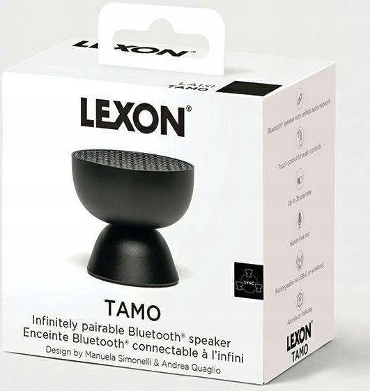 Mini Bluetooth Speaker Lexon TAMO BLACK new