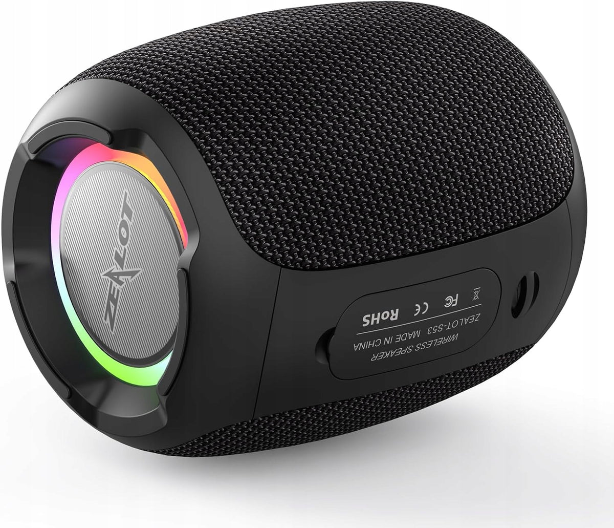 Mini Bluetooth Speaker Portable Wireless ZEALOT S53 RGB Lighting