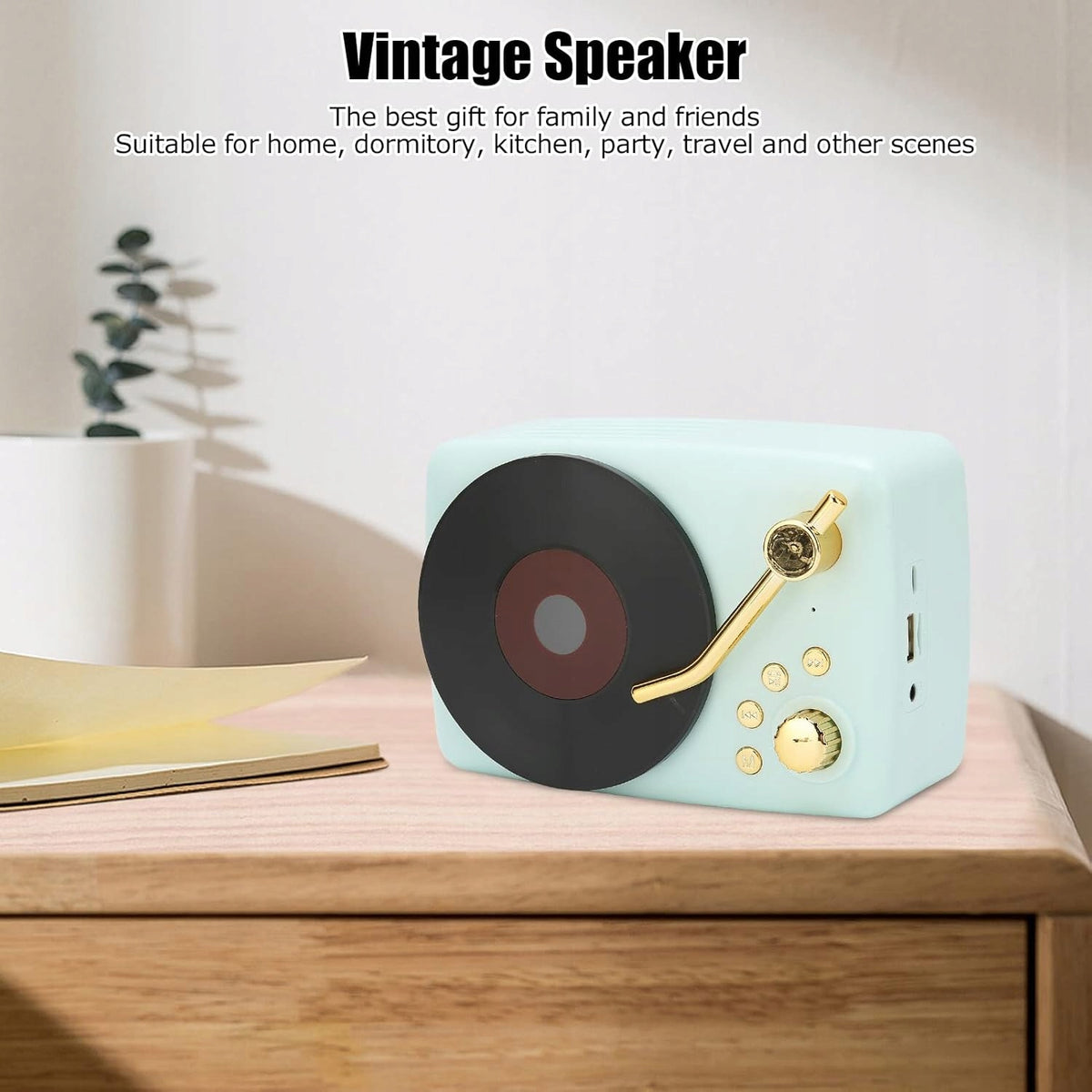 Mini Bluetooth Speaker, Wireless Stereo Charging Prz Packaging status original