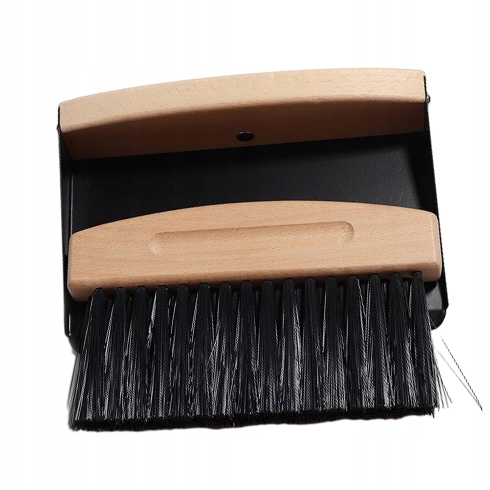 Mini Broom Dustpan Set Small Versatile Household black PET bristles Brand no brand