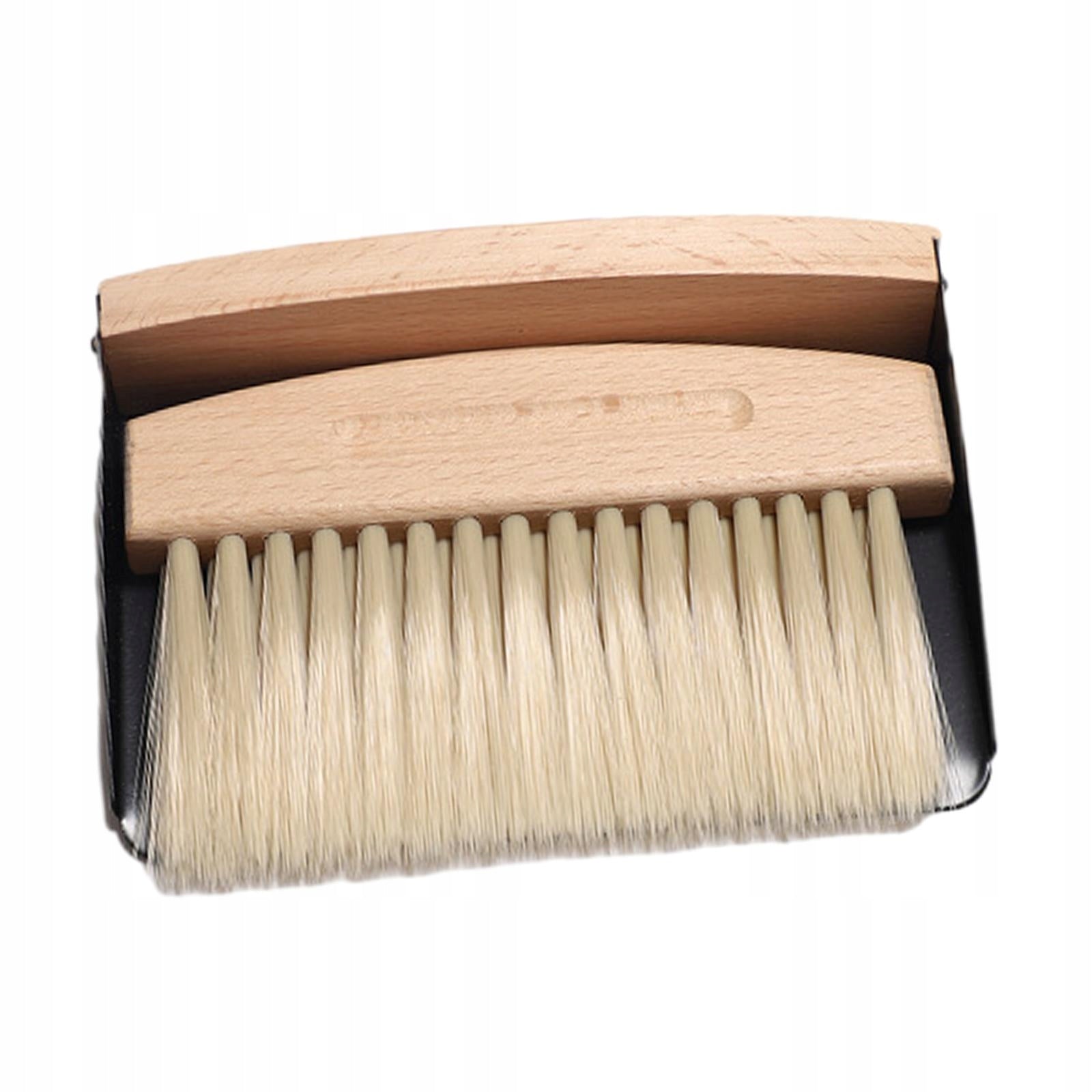 Mini Broom Dustpan Set Small Versatile Household black nylon bristles Packaging status original