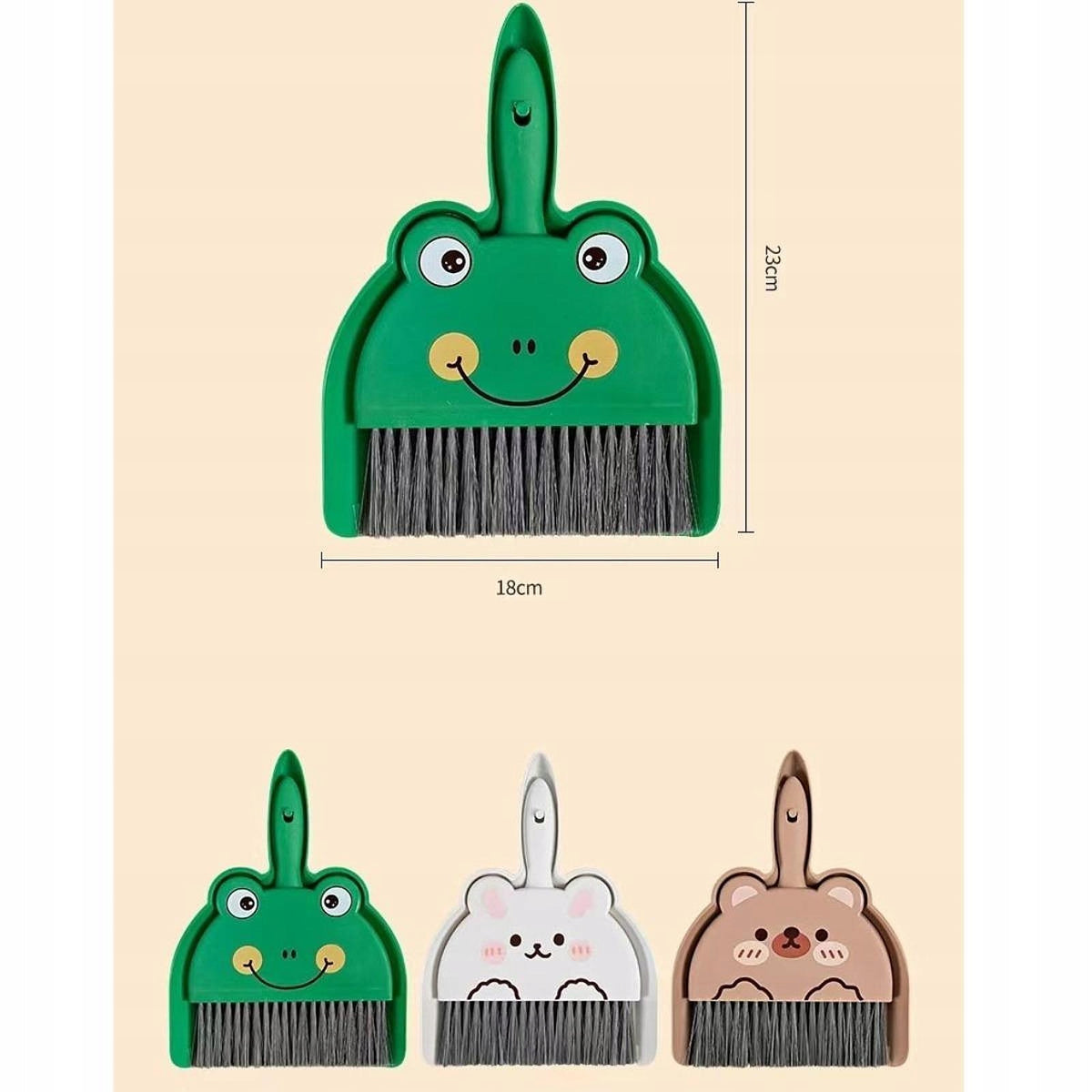 Mini Broom and Dustpan Set Cleaning Set Dustpan and Brush Set Broom White Packaging status original