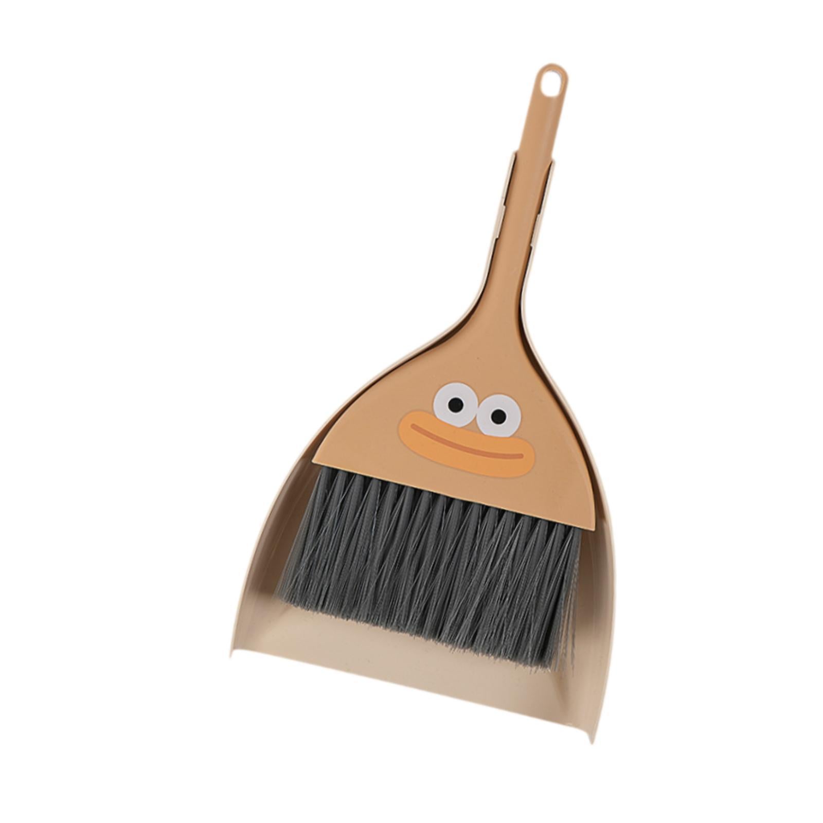 Mini Broom and Dustpan Set Cleaning Supplies Portable Dust Pan with Coffee Manufacturer code 10170110967
