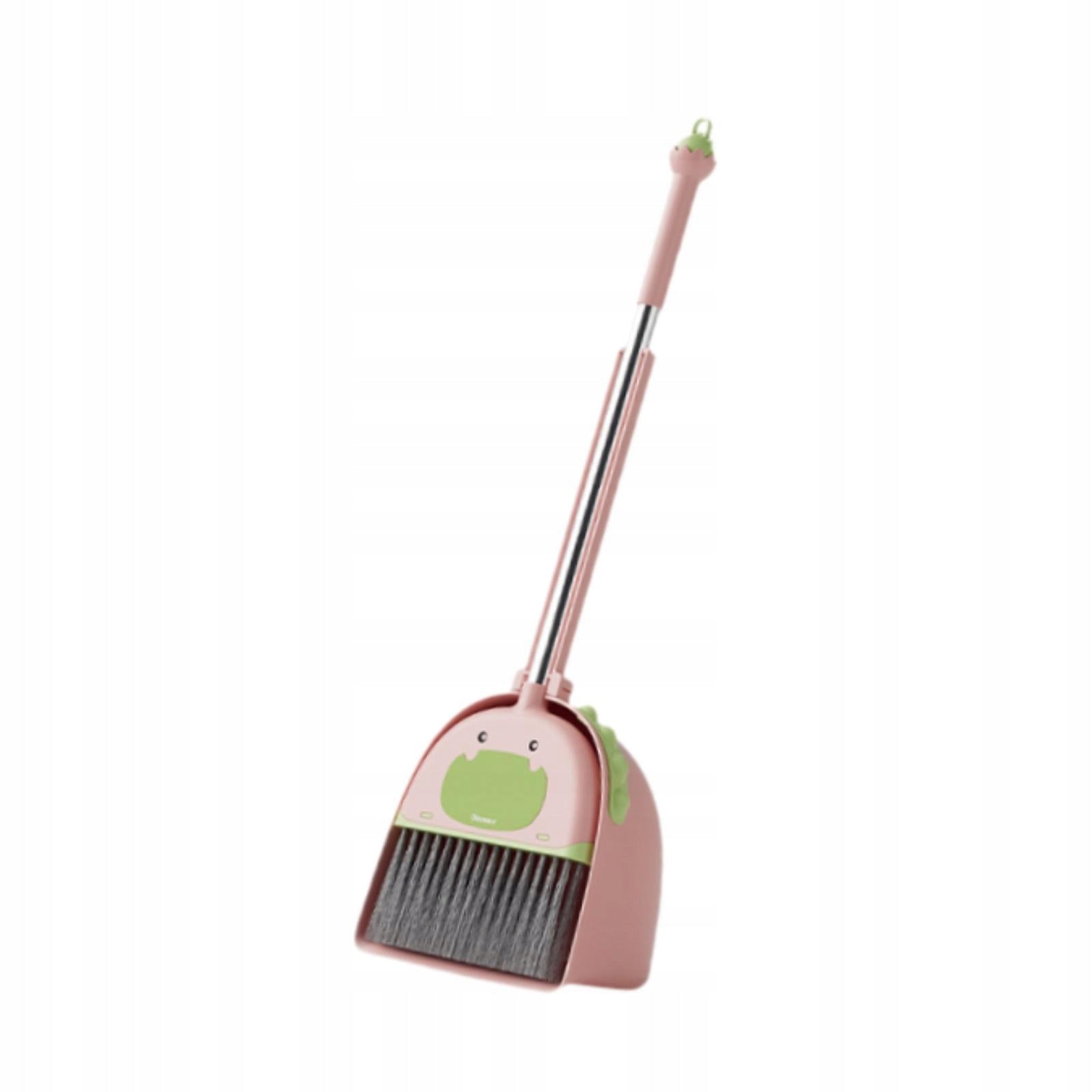 Mini Broom with Dustpan for Kids Children Housekeeping Cleaning Tools Early