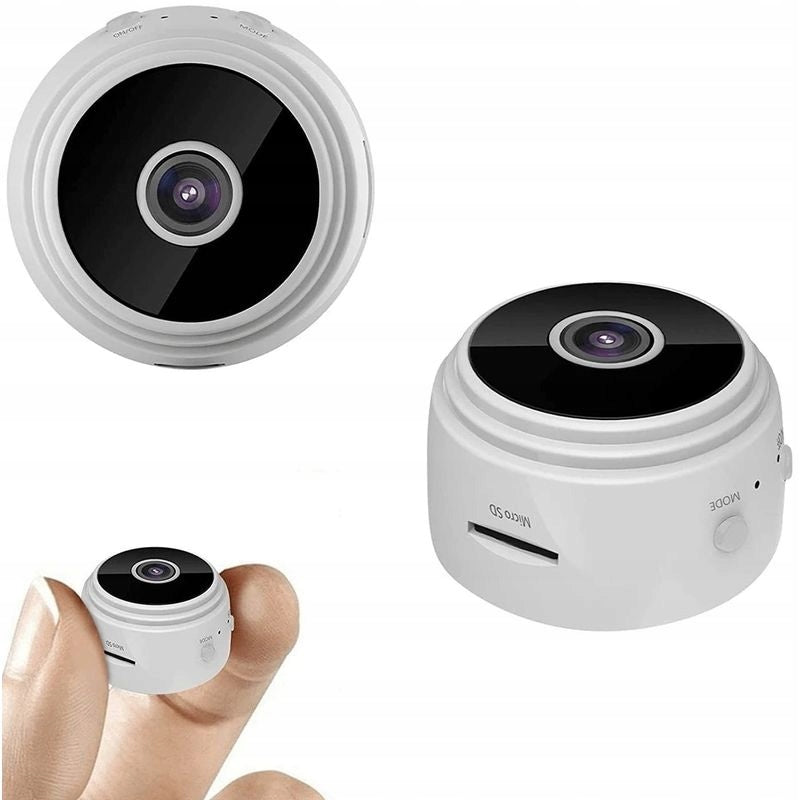 Mini Camera A9 Mini DV 720p, White Brand no brand
