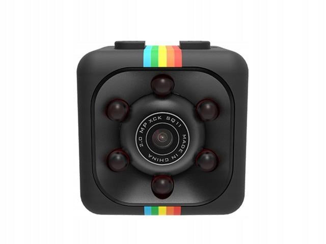 Mini Camera SQ11 1080p with Night Vision Function Model Mini kamera ukryta w samochodzie DV DVR