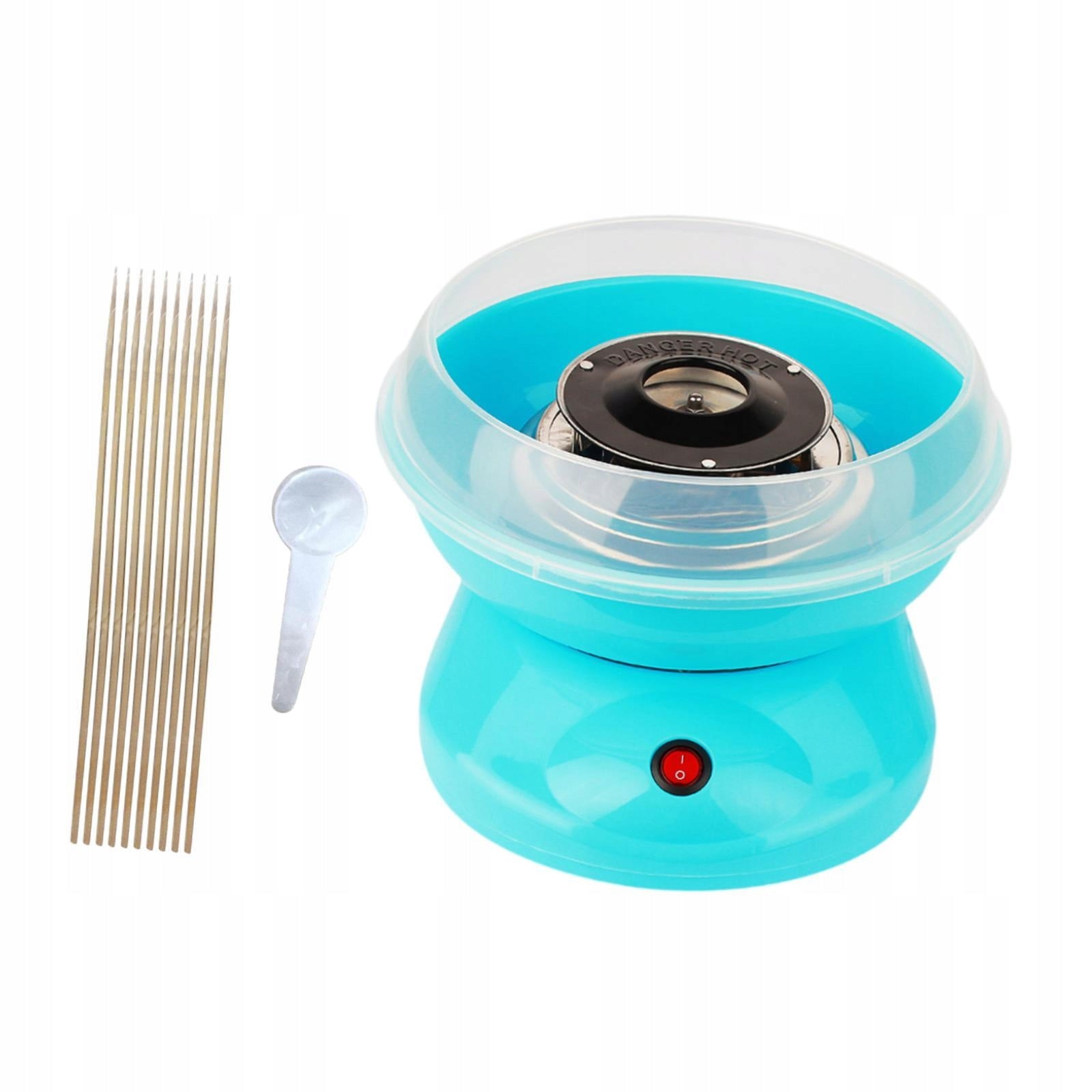 Mini Candy Maker for Kids Sugar Spoon Sweet Machine,DIY Homemade Blue Packaging status original