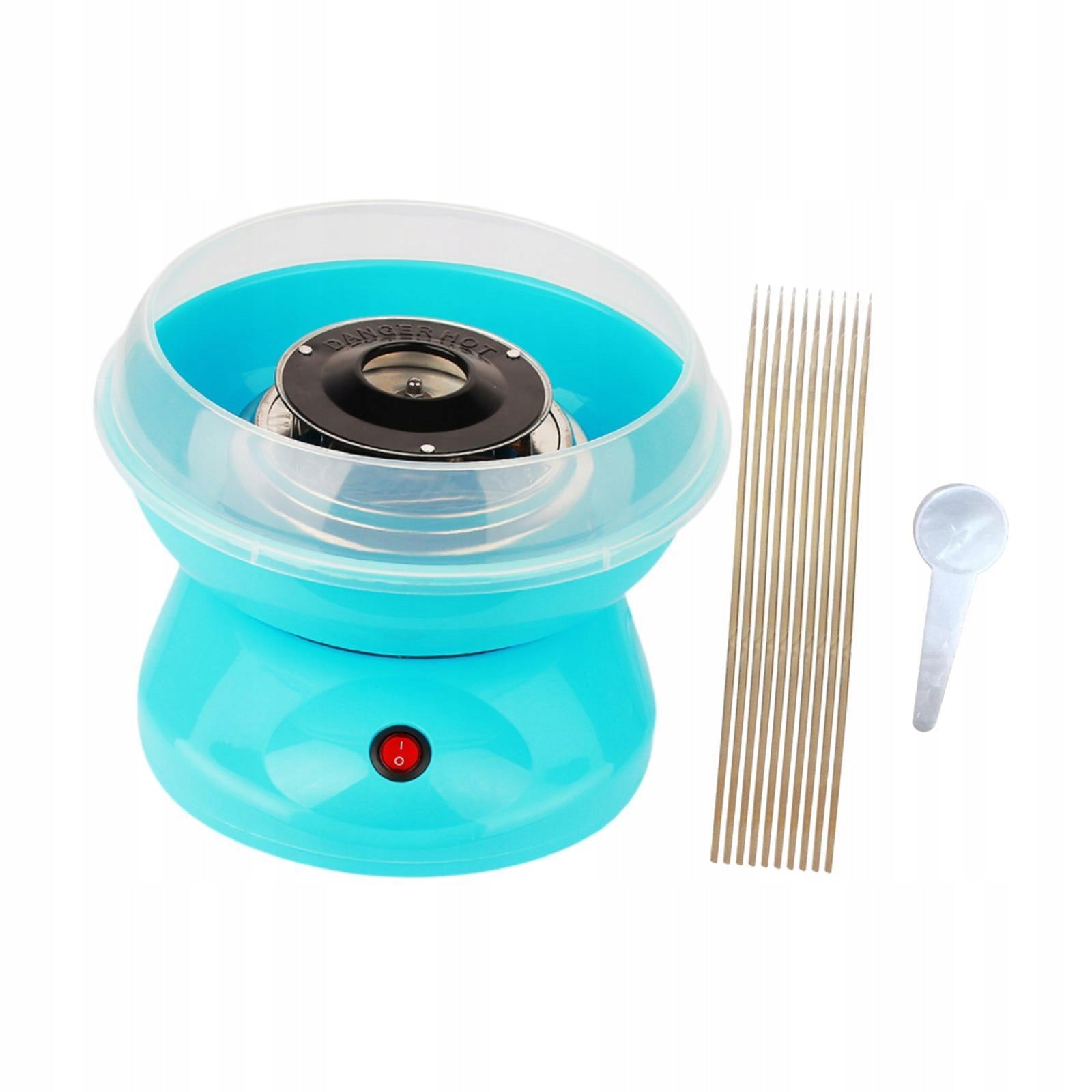 Mini Candy Maker for Kids Sugar Spoon Sweet Machine,DIY Homemade Blue