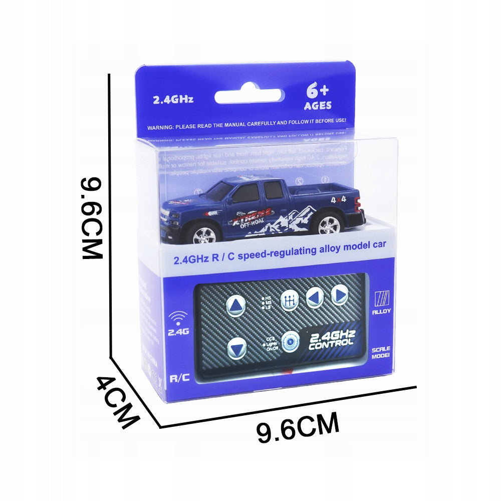 Mini Car RC 1:64 Metal (Aluminum Alloy) 2.4G, Precise Control Packaging status original