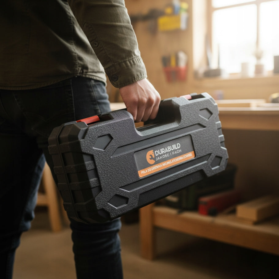 Mini Chainsaw Cordless 21V 6" 2x Rechargeable 2000mAh Suitcase Manufacturer code PIŁA DO DREWNA I GAŁĘZI DURABUILD