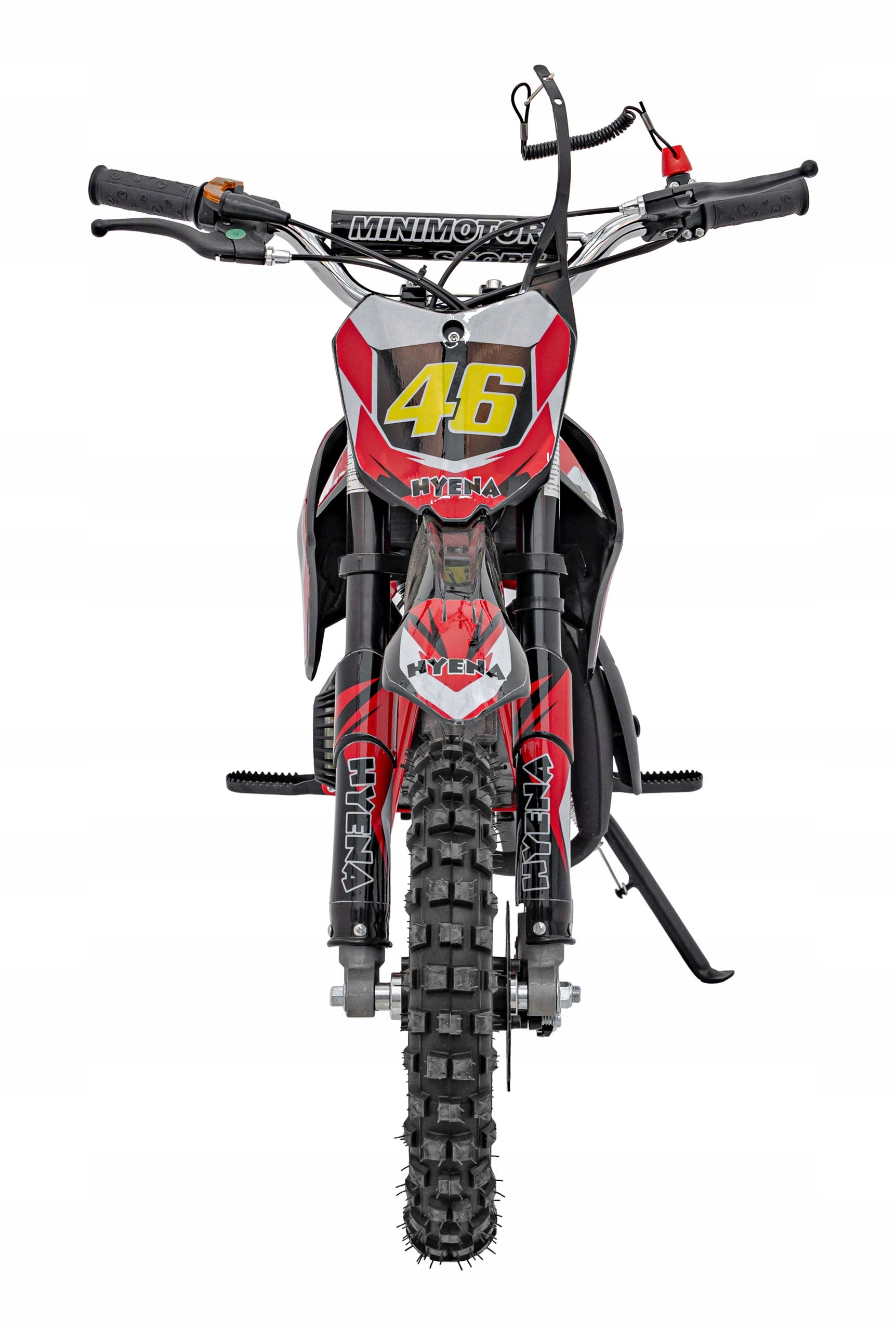 Mini Cross Combustion Motor for Kids RENEGADE 50R Red Brand Ramiz