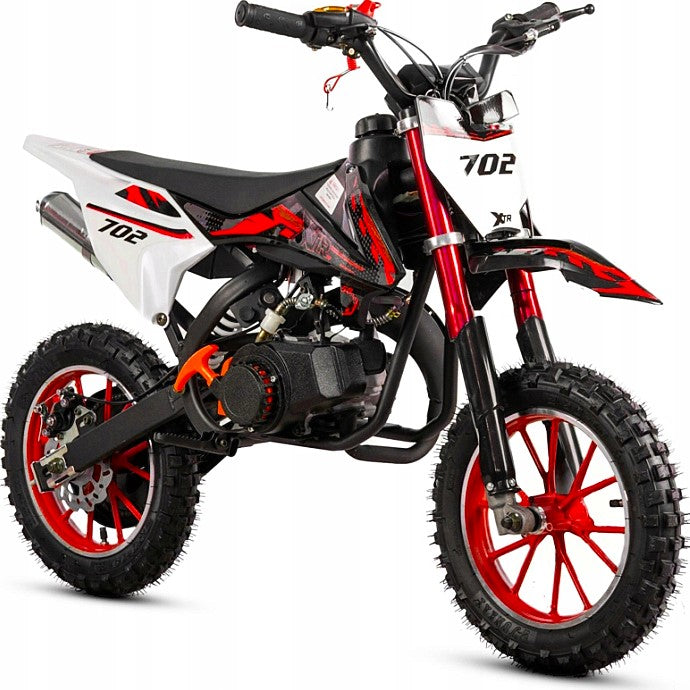 Mini Cross XTR 702 49cm3 (Pull Start) Children's Combustion 6+I, Red