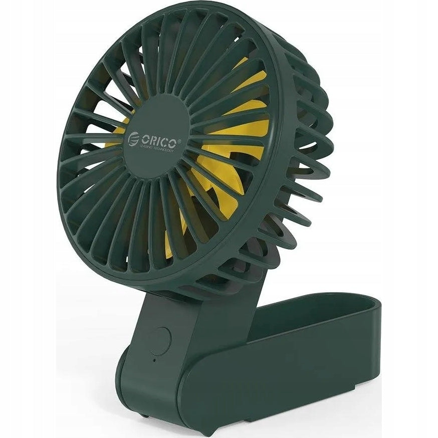 Mini Desk Fan Orico Travel Office Small Handy with Stand Packaging status original